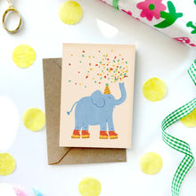 Load image into Gallery viewer, Mini Elephant Card