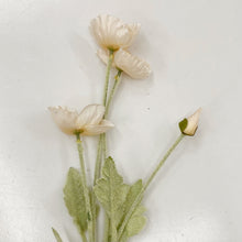 Load image into Gallery viewer, CREAM POPPY STEM