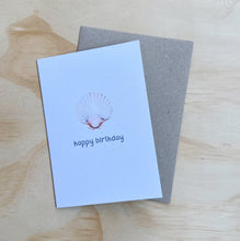 Load image into Gallery viewer, Clam Shell Birthday Card