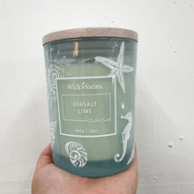 Load image into Gallery viewer, Sea Salt and Lime Scented Candle