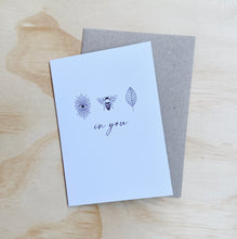 Load image into Gallery viewer, I Bee Leaf In You Card