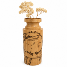 Load image into Gallery viewer, Kookaburra Vase with Glass Insert