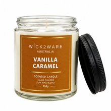 Load image into Gallery viewer, Wick2Ware Scented Soy Wax Candle – 210g