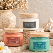 Load image into Gallery viewer, Ecowick Scented Candle with Wooden Lid – 260g