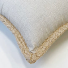 Load image into Gallery viewer, Jute Linen Cushion