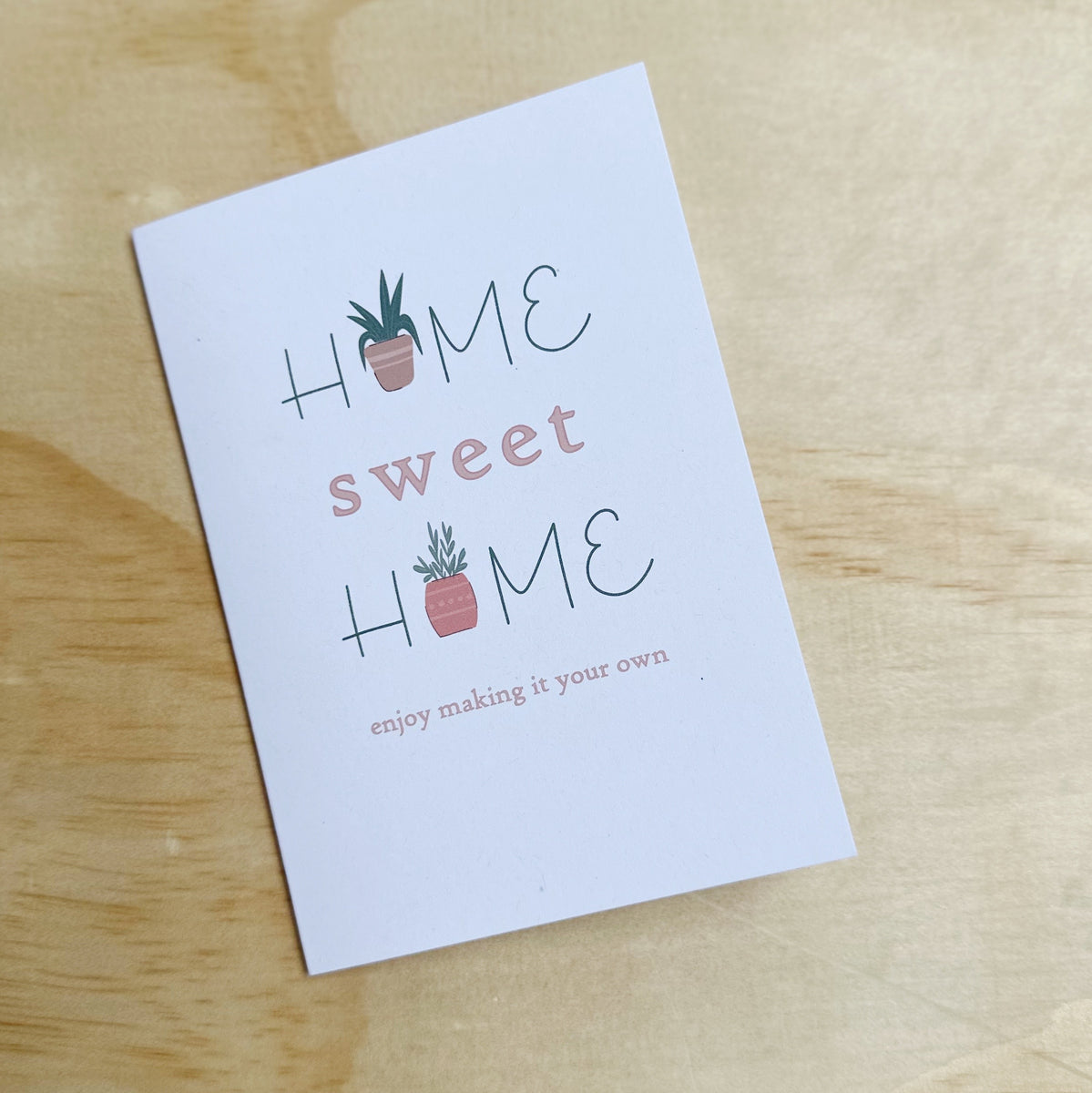 HOME SWEET HOME CARD HOME THYME HOME SWEET HOME CARD HOME THYME