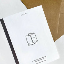 Load image into Gallery viewer, WELCOME LITTLE ONE MUSHROOM CARD