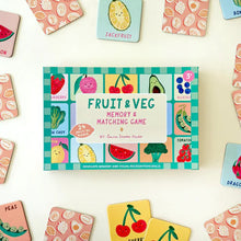 Load image into Gallery viewer, Fruit and Veg Memory and Matching Game | Lauren Sissons Studio