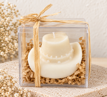 Load image into Gallery viewer, Cowboy Hat Candle in Gift Box