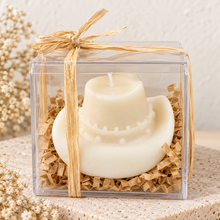 Load image into Gallery viewer, Gift Boxed Cowgirl Hat Candle