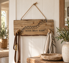 Load image into Gallery viewer, Australian Made Never Walk Alone Dog Lead Holder