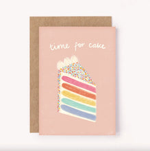 Load image into Gallery viewer, TIME FOR CAKE CARD