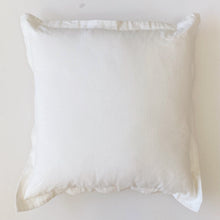 Load image into Gallery viewer, White Linen Cushion