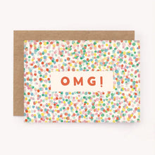 Load image into Gallery viewer, Mini OMG Confetti Card
