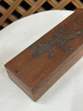 Load image into Gallery viewer, Iguana Engraved Wooden Box
