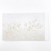 Load image into Gallery viewer, Native Grasses Scattering Seeds | Greeting Card
