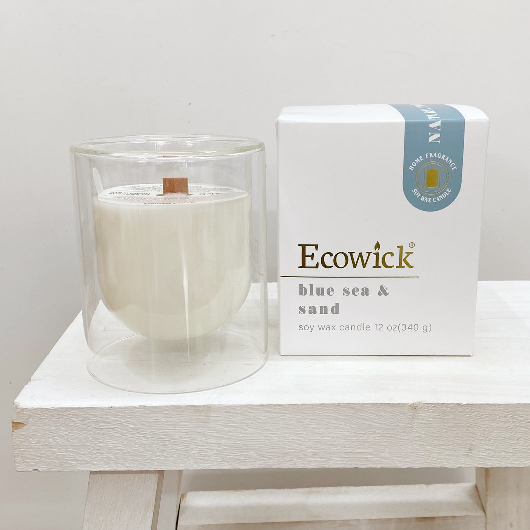 SCENTED CANDLE - BLUE SEA & SAND