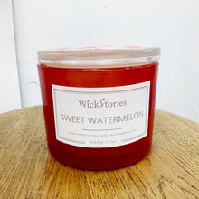 Load image into Gallery viewer, SMALL SOY CANDLE - SWEET WATERMELON
