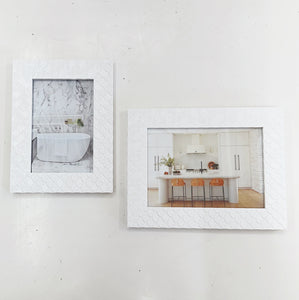 WHITE SPLASH FRAME