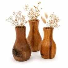 Load image into Gallery viewer, Handmade Wooden Vase
