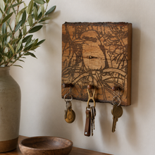 Load image into Gallery viewer, Handmade Wooden Key Rack

