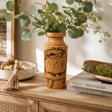 Load image into Gallery viewer, Kookaburra Vase with Glass Insert
