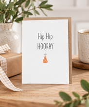 Load image into Gallery viewer, Hip Hip Hooray Card
