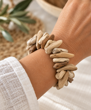 Load image into Gallery viewer, Natural Driftwood Statement Bracelet
