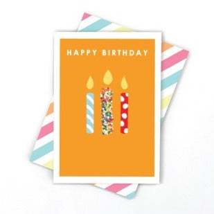 FRECKLE CANDLE CARD
