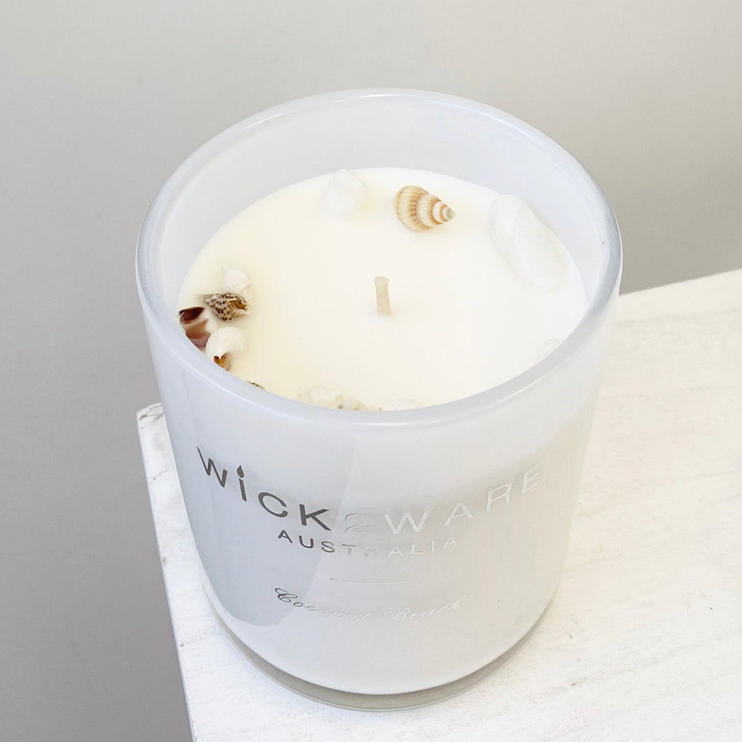 COCONUT BEACH SCENTED CANDLE