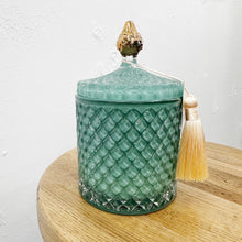 Load image into Gallery viewer, CRYSTAL JAR CANDLE - JASMINE TEA
