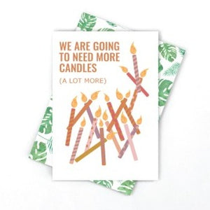 HEAPS OF CANDLES CARD