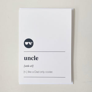 UNCLE CARD