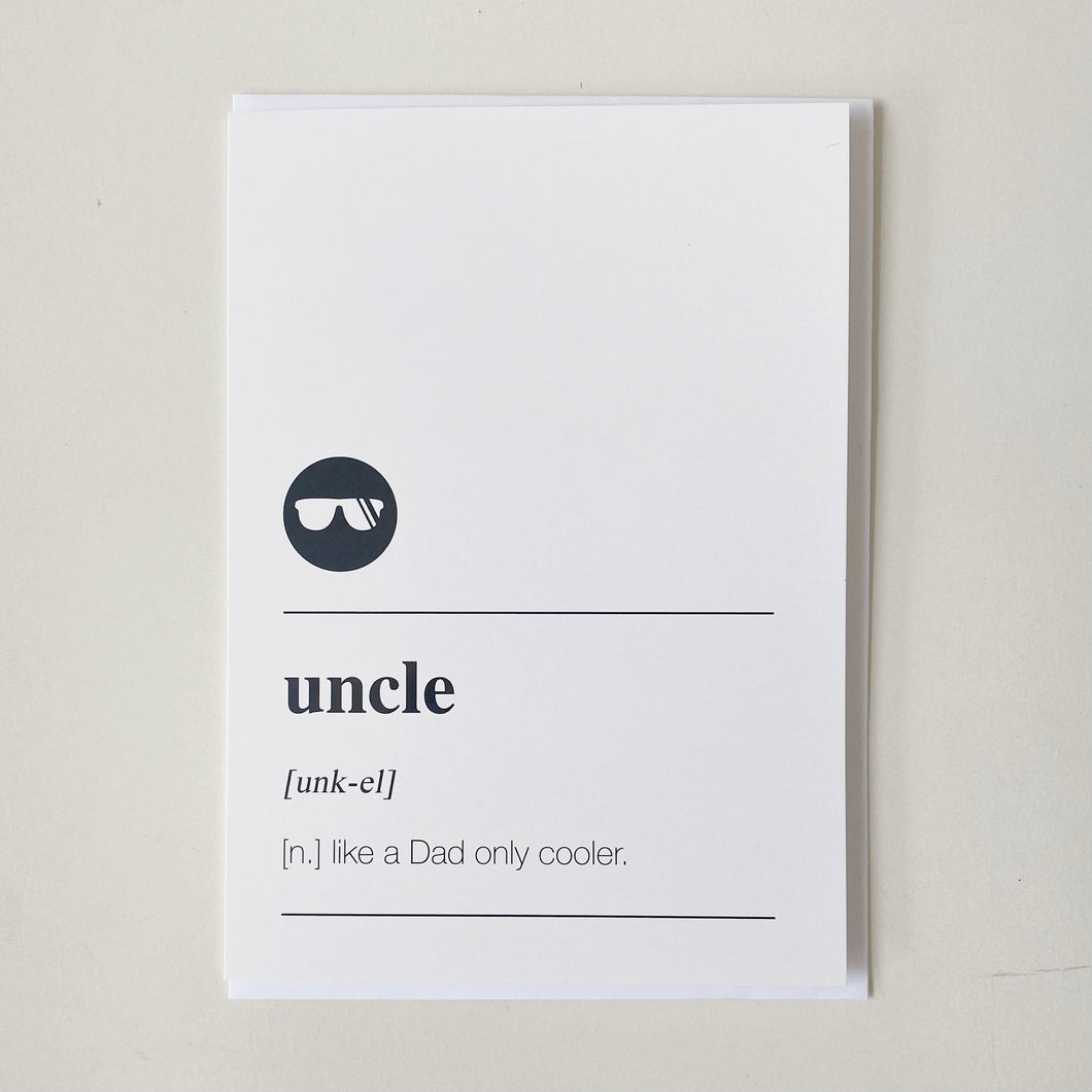 UNCLE CARD