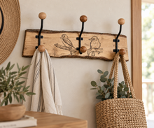 Load image into Gallery viewer, Australian Made Kookaburra Wall Rack
