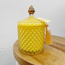 Load image into Gallery viewer, CRYSTAL JAR CANDLE - VANILLA CARAMEL
