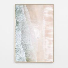Load image into Gallery viewer, AERIAL WAVES FRAMED CANVAS 72 X 107CM
