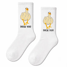 Load image into Gallery viewer, Novelty socks - Duck you

