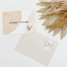 Load image into Gallery viewer, Home Thyme Gift Card | Homewares Gift Voucher
