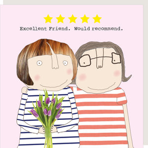 FIVE STAR FRIEND CARD