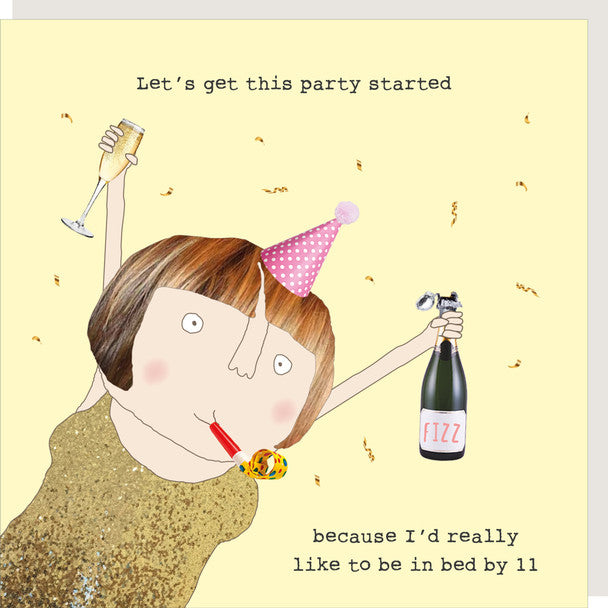 PARTY STARTED CARD