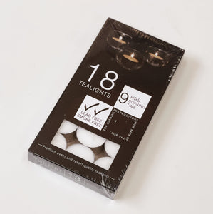 9 HOUR TEALIGHTS - 18PC
