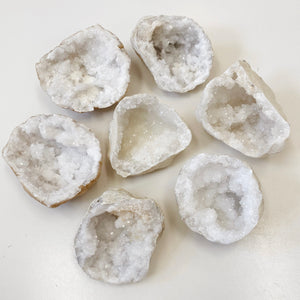 CLEAR QUARTZ GEODE - SMALL