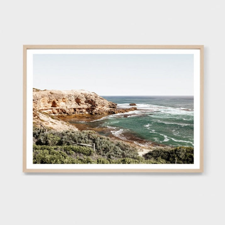 SORRENTO CLIFFSIDE FRAMED PRINT