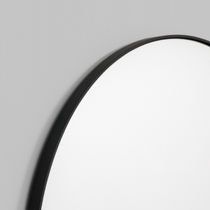 BJORN ARCH MIRROR BLACK - 80CM X 85CM