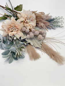 ARTIFICIAL PALM LEAF DARK BEIGE