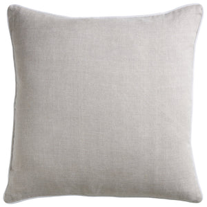 LINEN SAND PIPING CUSHION
