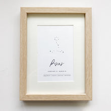 Load image into Gallery viewer, ZODIAC FRAME
