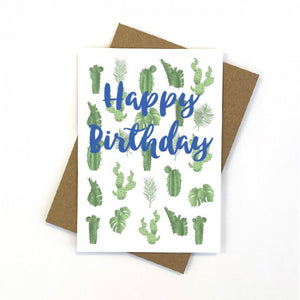 CACTUS HAPPY BIRTHDAY CARD