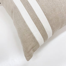 Load image into Gallery viewer, LINEN SAND DUNES STRIPE CUSHION
